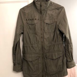 Army green jacket
